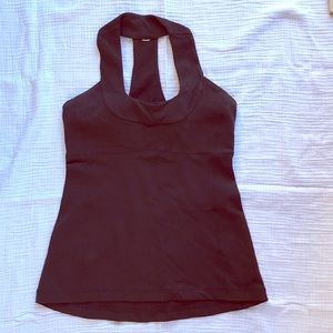 Lululemon Scoop Neck tank built-in-bra